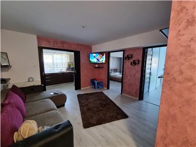 Bloc nou. Apartament 3 camere, zona Bistrita Lac. Mobilat